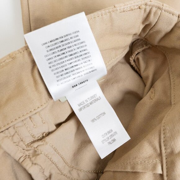 Citizens of Humanity Paloma Utility Trousers Wide Leg Pants Khaki - Picture 15 of 15